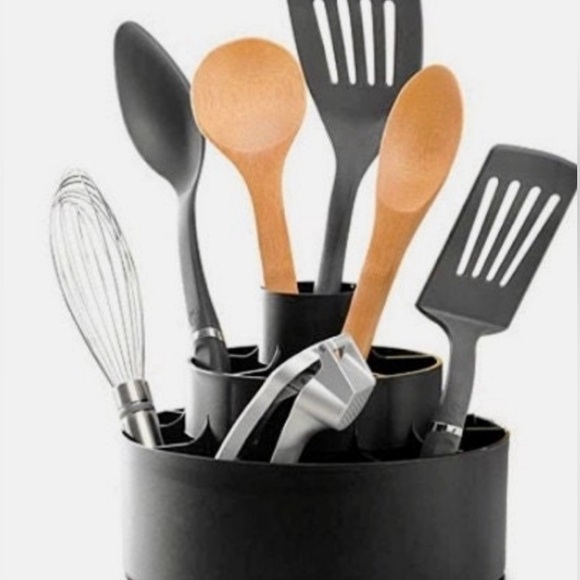 Pampered Chef Kitchen Pampered Chef Tool Turnabout 271 Utensil Caddy Carousel Discontinued